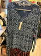 Sonoma Long Sleeve T-Shirt - Navy and white - 3X NWT