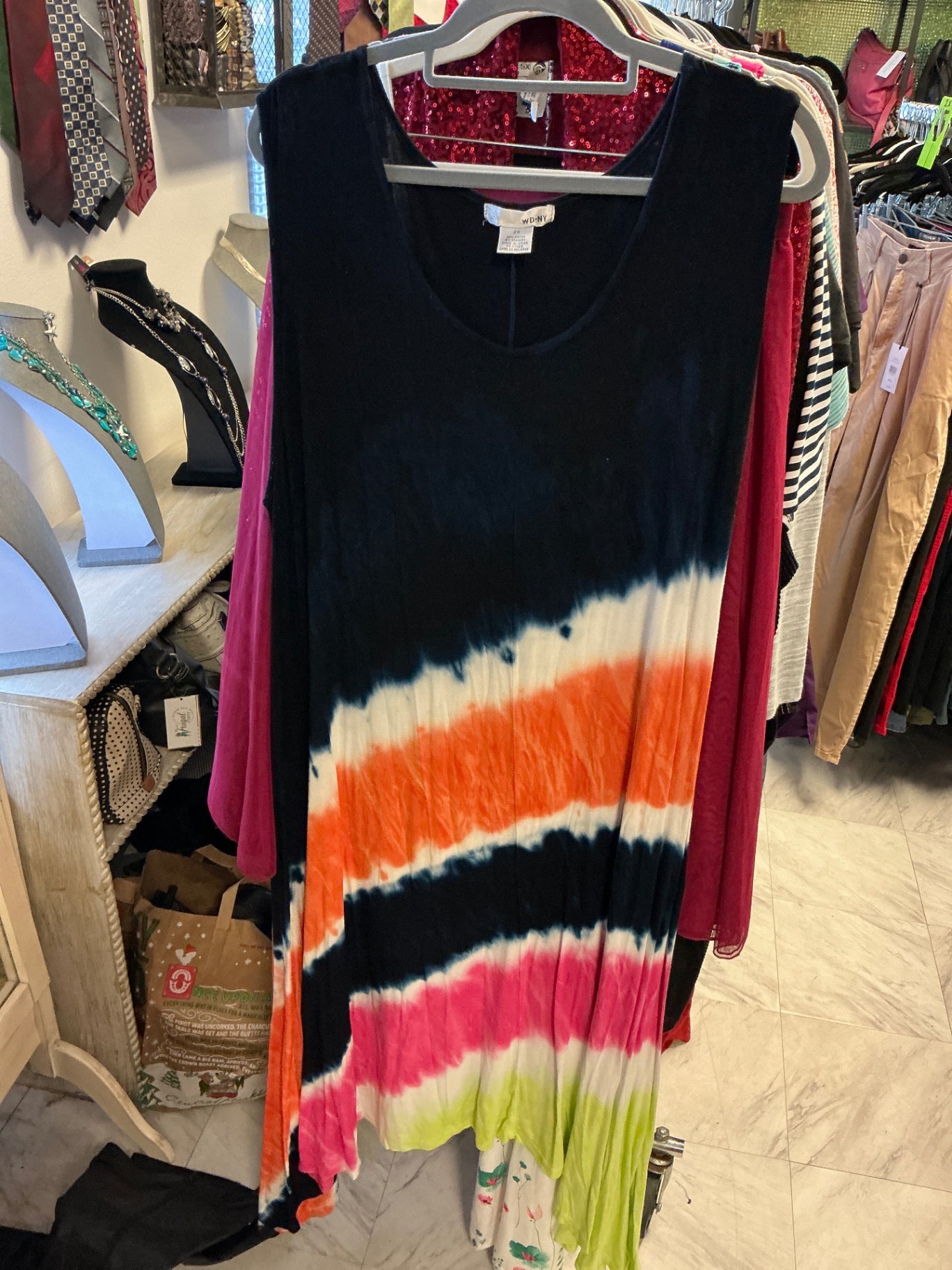 WD-NY Dress - Multicolor - 2X