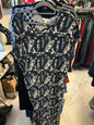 Livi Dress - Black and white - 14/16