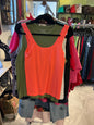 Shear shapewear Tank Top - Coral - 1X