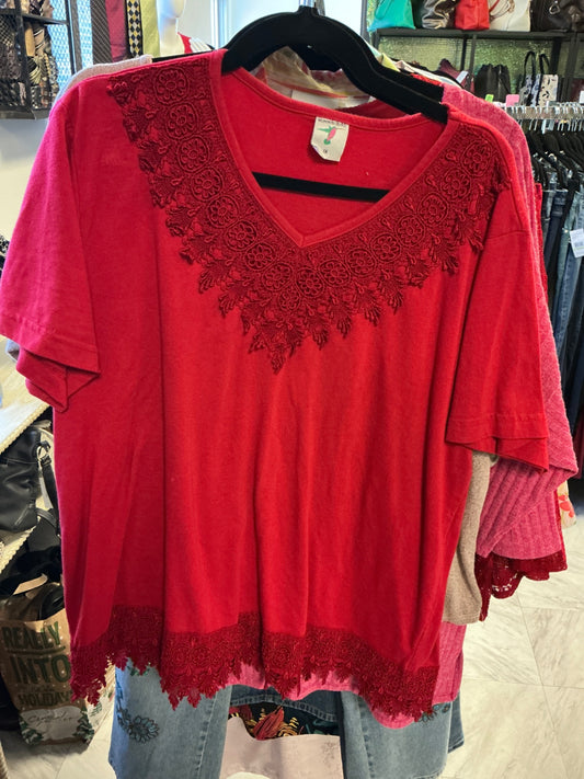 Hummumbird T-Shirt - Red - 1X