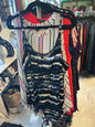TORRID Tank Top - Black and white and blue - 1