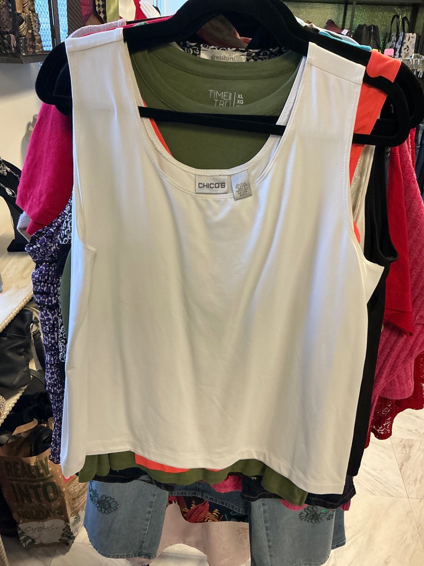 Chico's Tank Top - White - 3