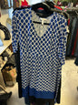 Soma Dress - Blue and White - XL