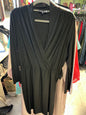 Dress - Black - 1X