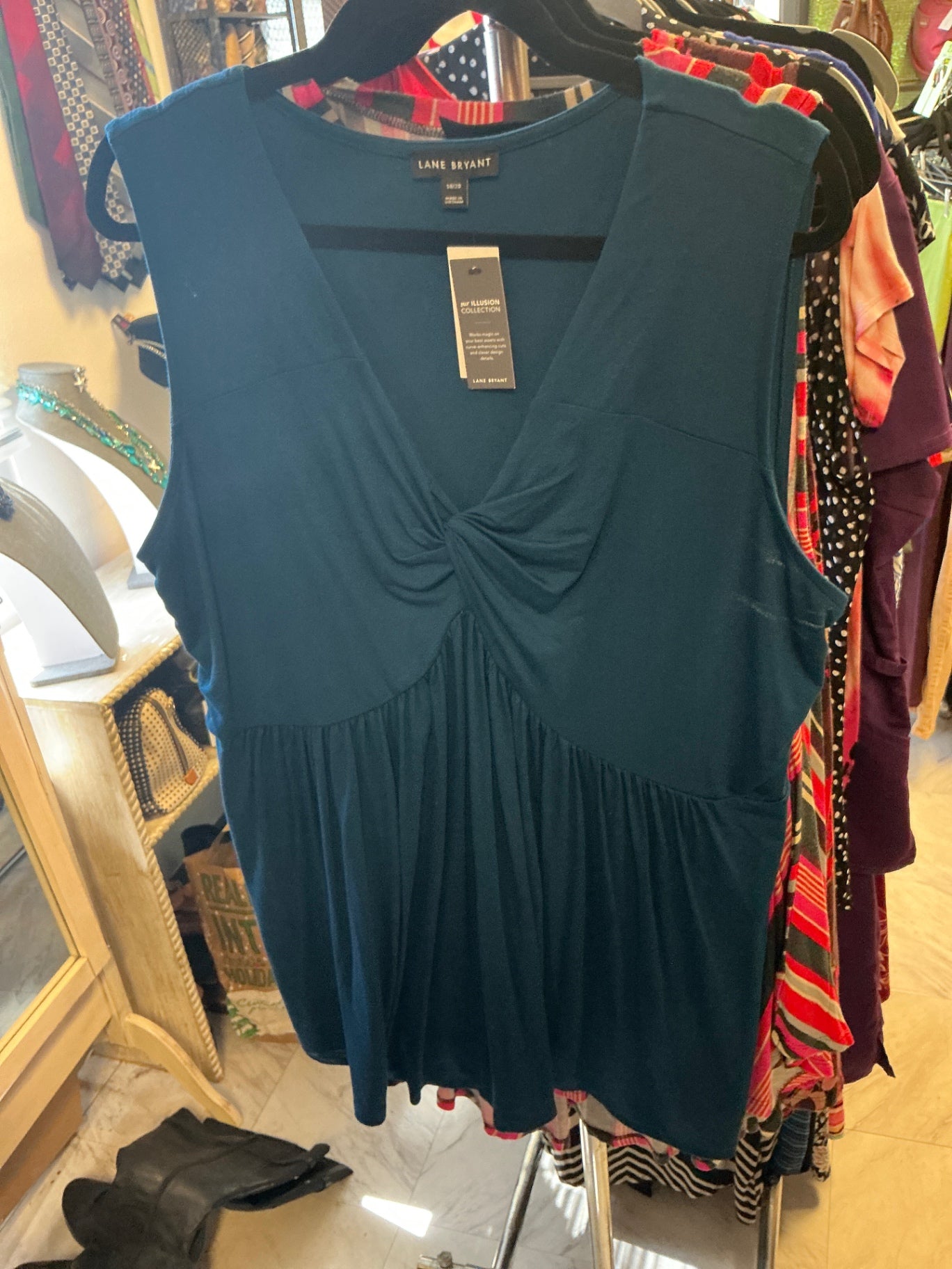 Lane Bryant Dress - Dark Teal - 18/20 NWT