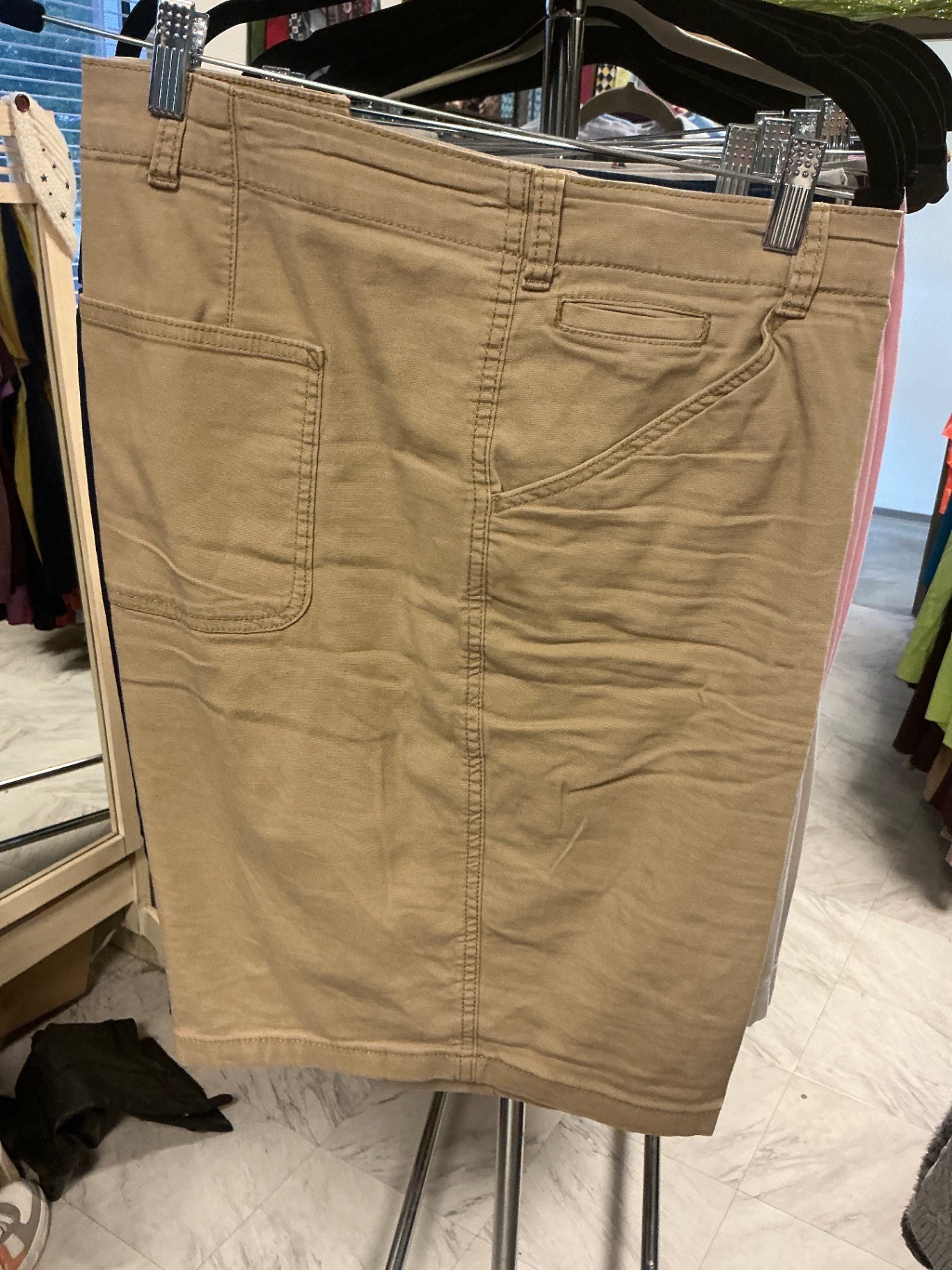 Mutual Weave Shorts - Beige - 52