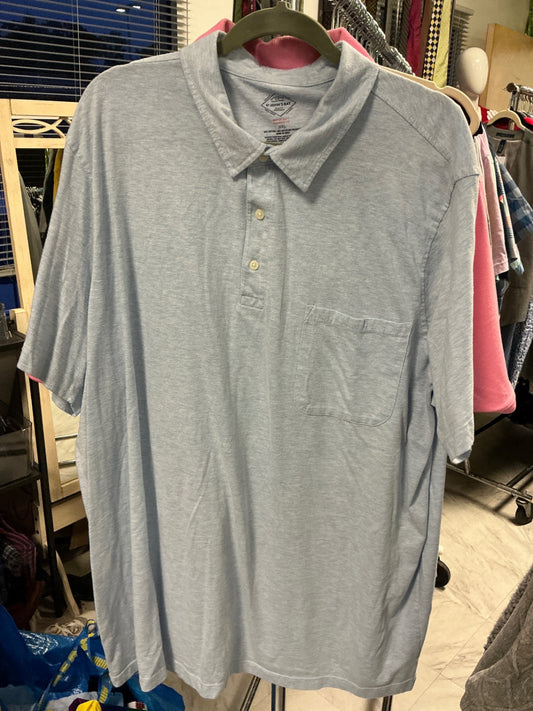 St. John's Bay Polo Shirt - Light Gray - 3XL