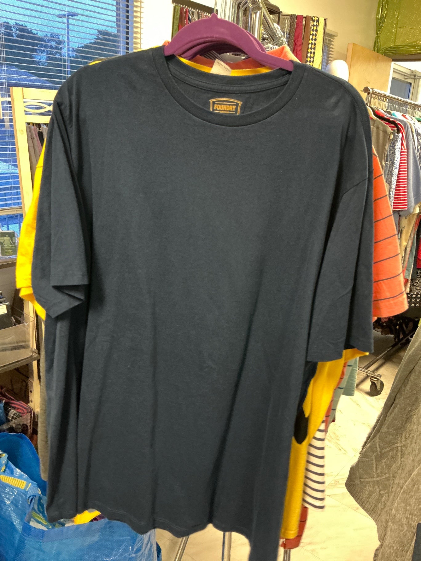 Foundry T-Shirt - Navy Blue - 3XL