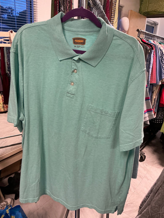 Foundry Polo shirt - Mint green - 3XL