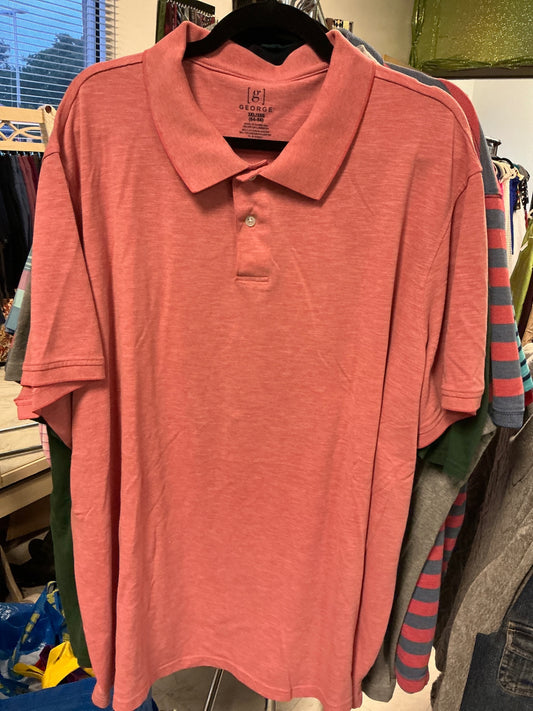 George Polo Shirt - Salmon - 3XL