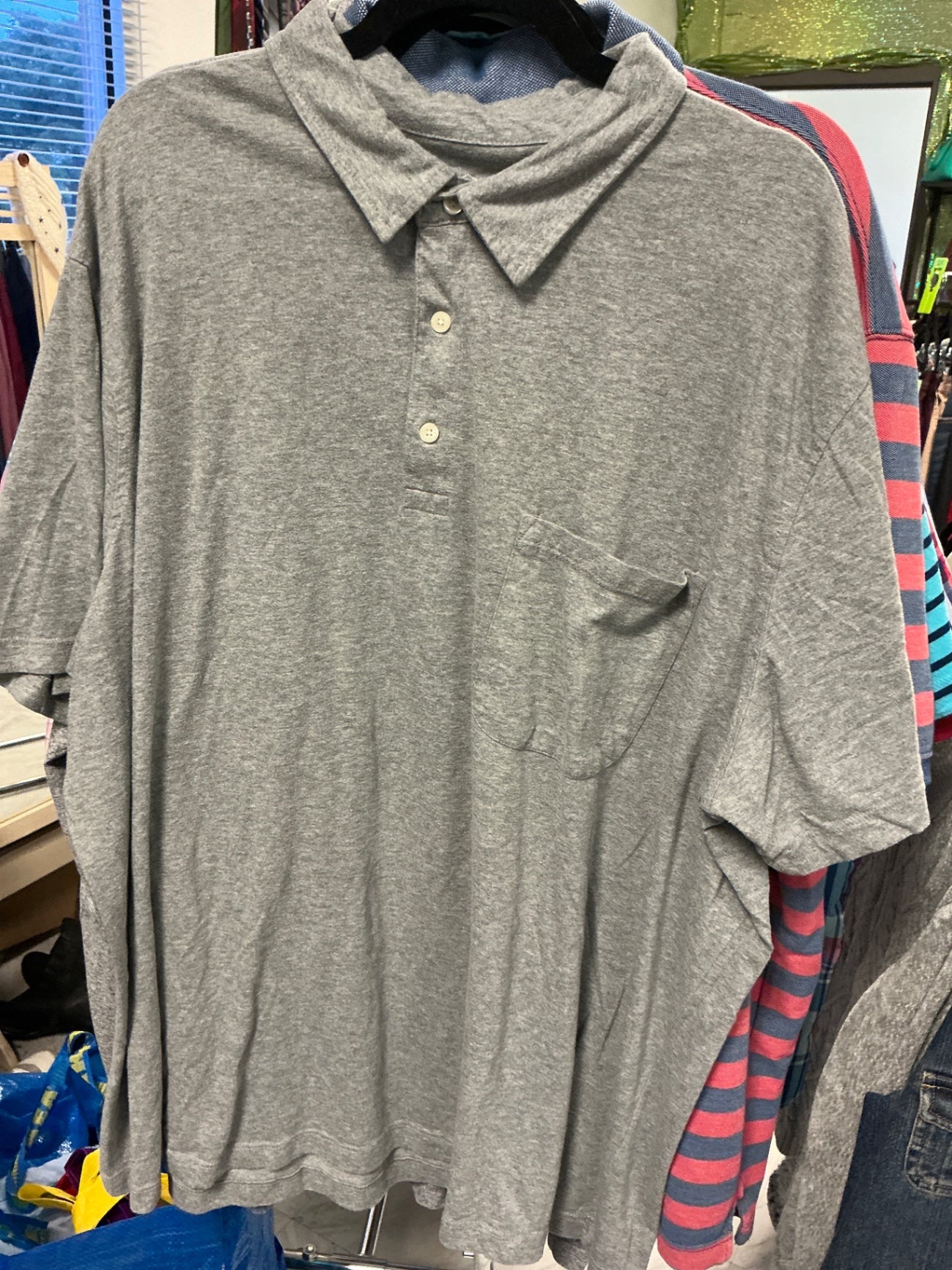 St. John's Bay Polo Shirt - Gray - 3XL