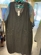 Anna Maxwell Dress - Black Denim - 5X