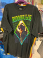 Port & Company T-Shirt - Black with multicolor print - 3XL
