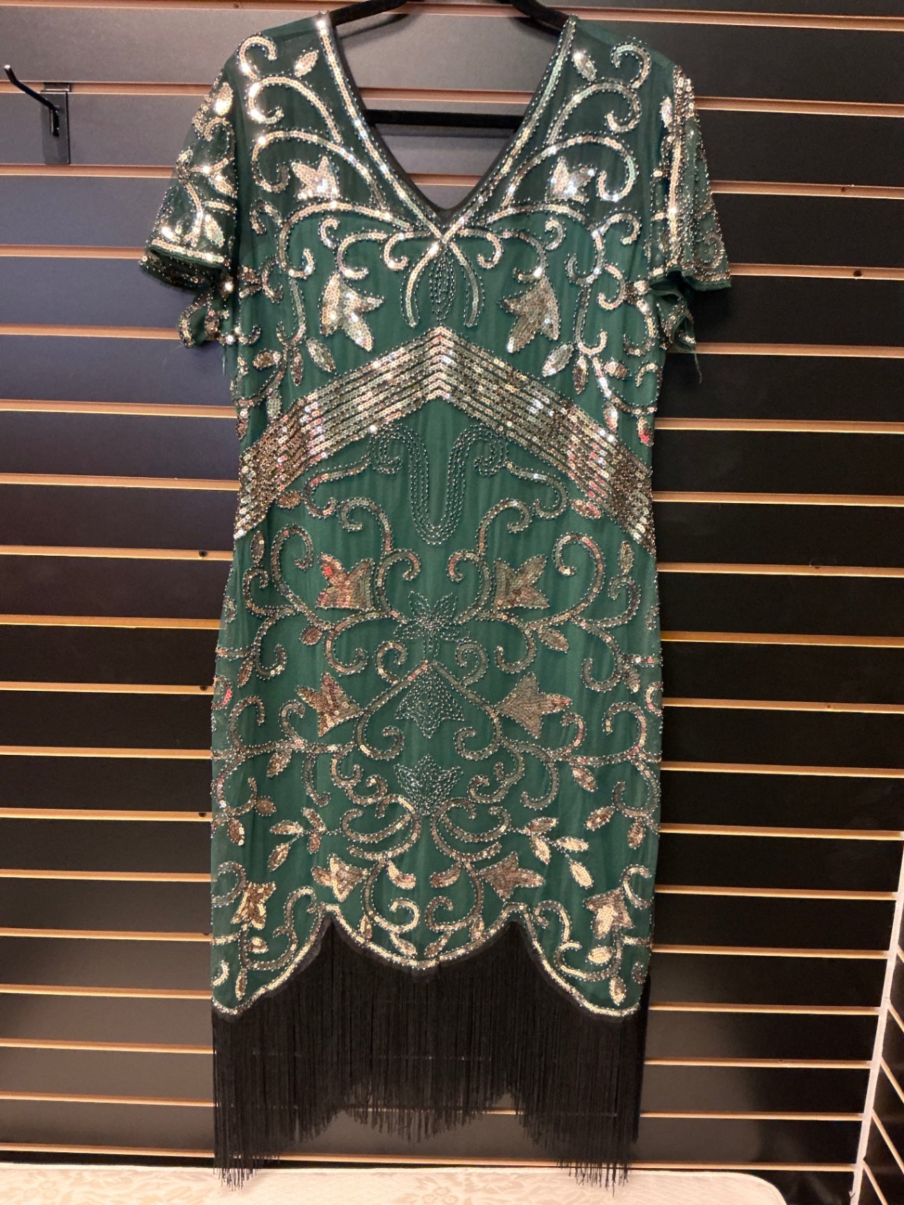 Dress - Green - XXXL