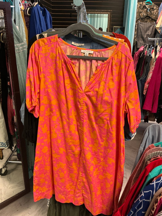 Fine assembly Dress - Pink and Orange - XL