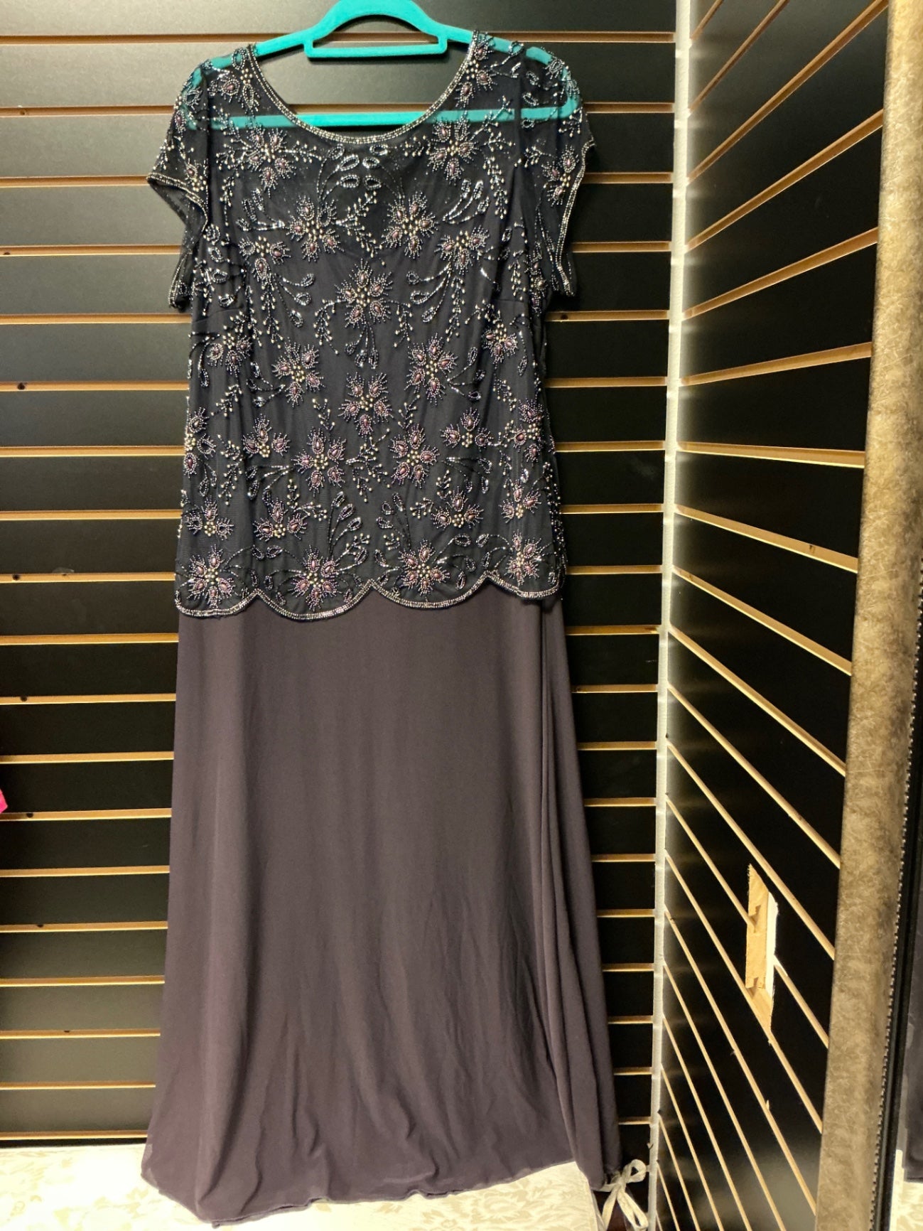 Pisarro Nights Dress - Plum - 16