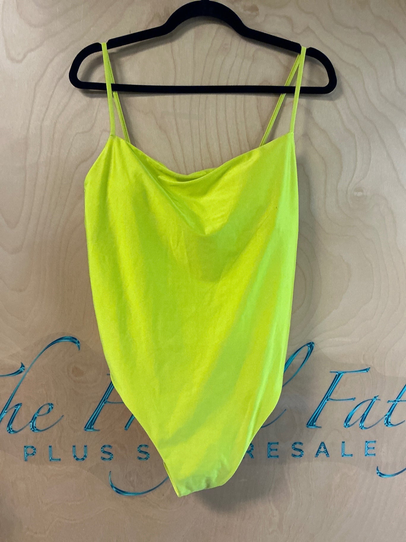 Shade & Shore Swimsuit One Pc - Yellow-green - 16 NWT