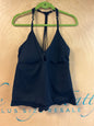 Time and Tru Tankini - Black - 1X