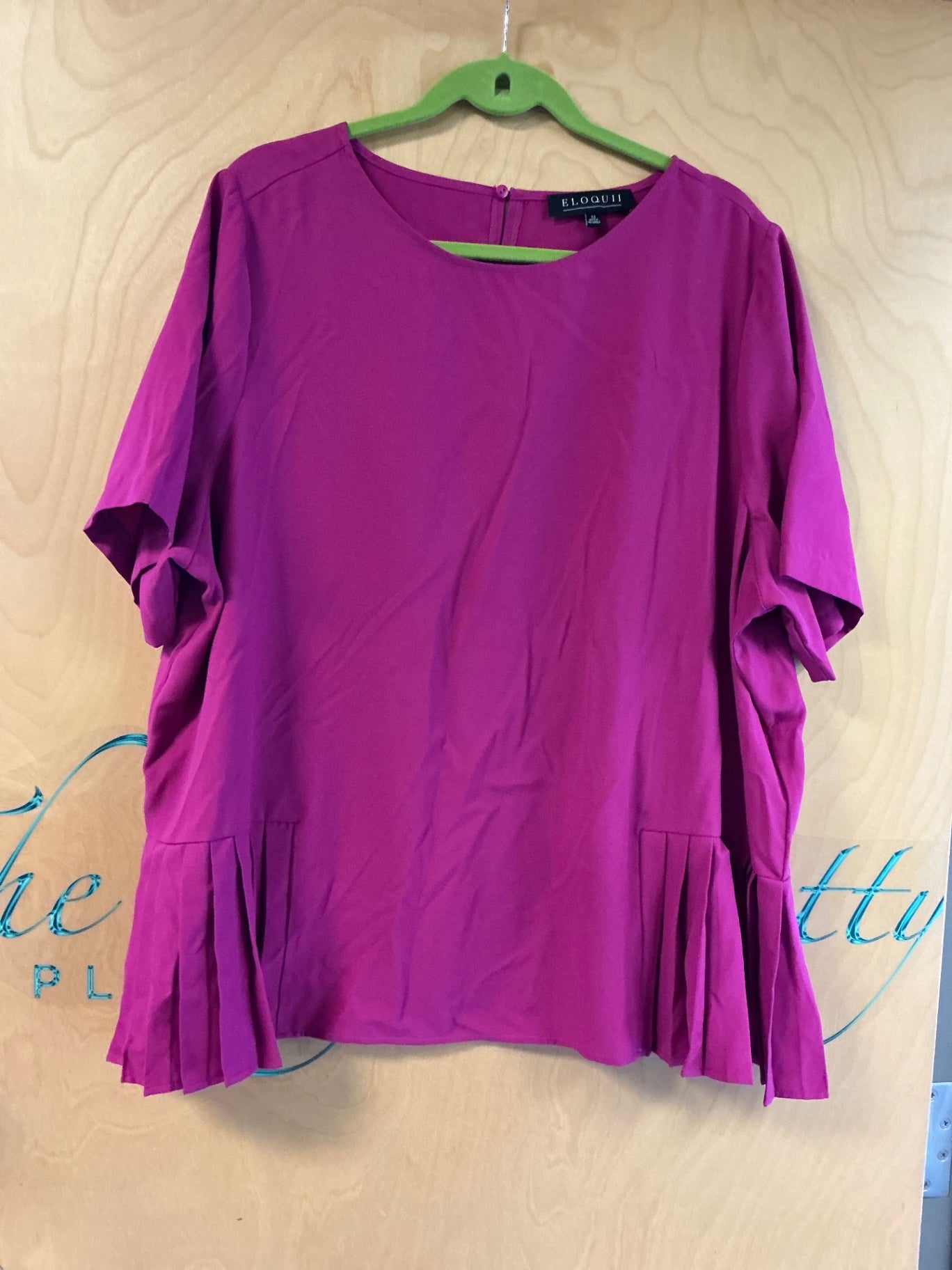ELOQUII Blouse - Magenta - 22