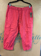 Evolution Cargo Pants - Coral Pink - XL NWT