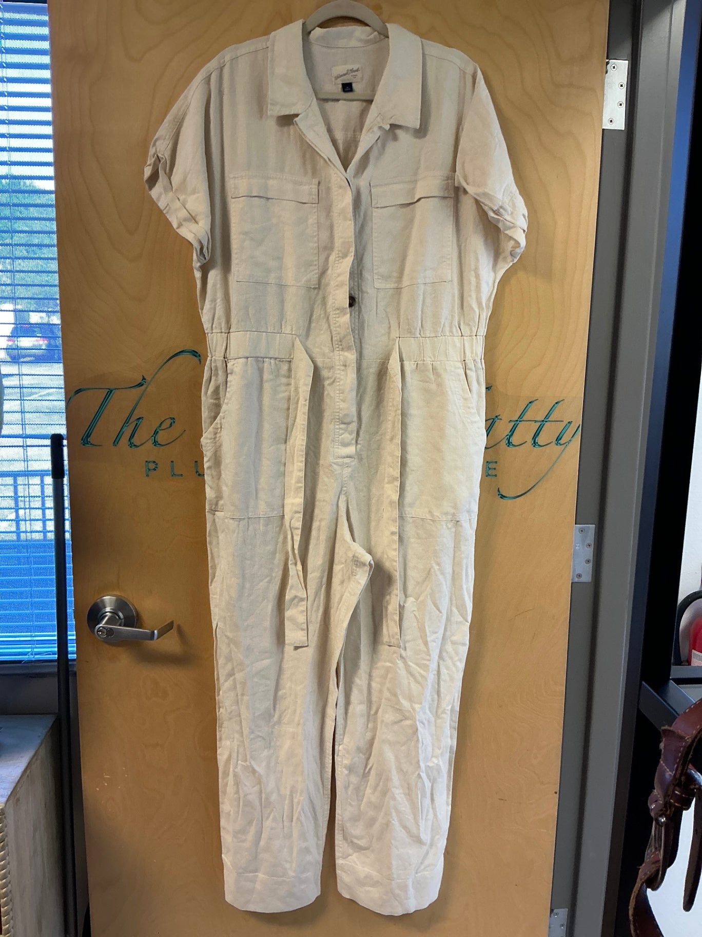 Universal Thread Jumpsuit - Beige - 16