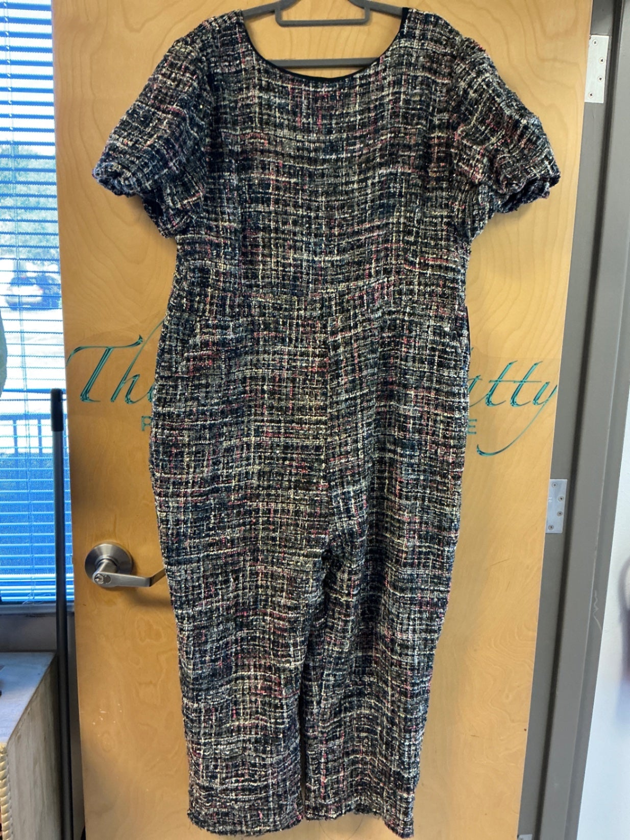 Ivy City Tweed Jumpsuit - Multicolor - 3x NWT