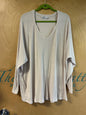 Sonoma Long Sleeve Ribbed Tee - Beige - 4X