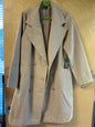 Patrick Starr x FTF Wool Trench Coat - Beige - 1X NWT