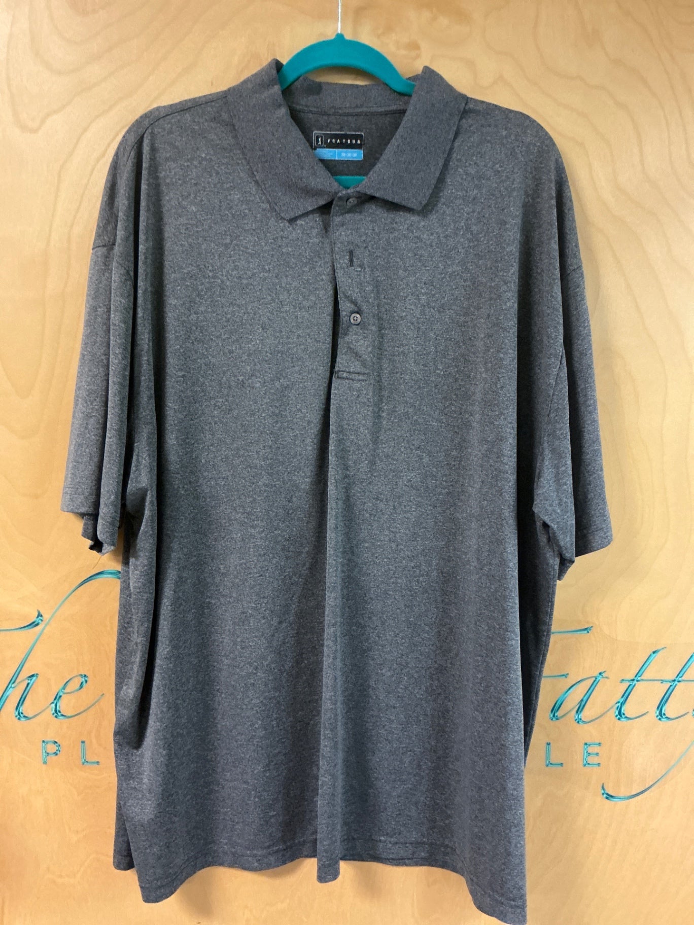 PGA Tour Blouse - Gray - 3X