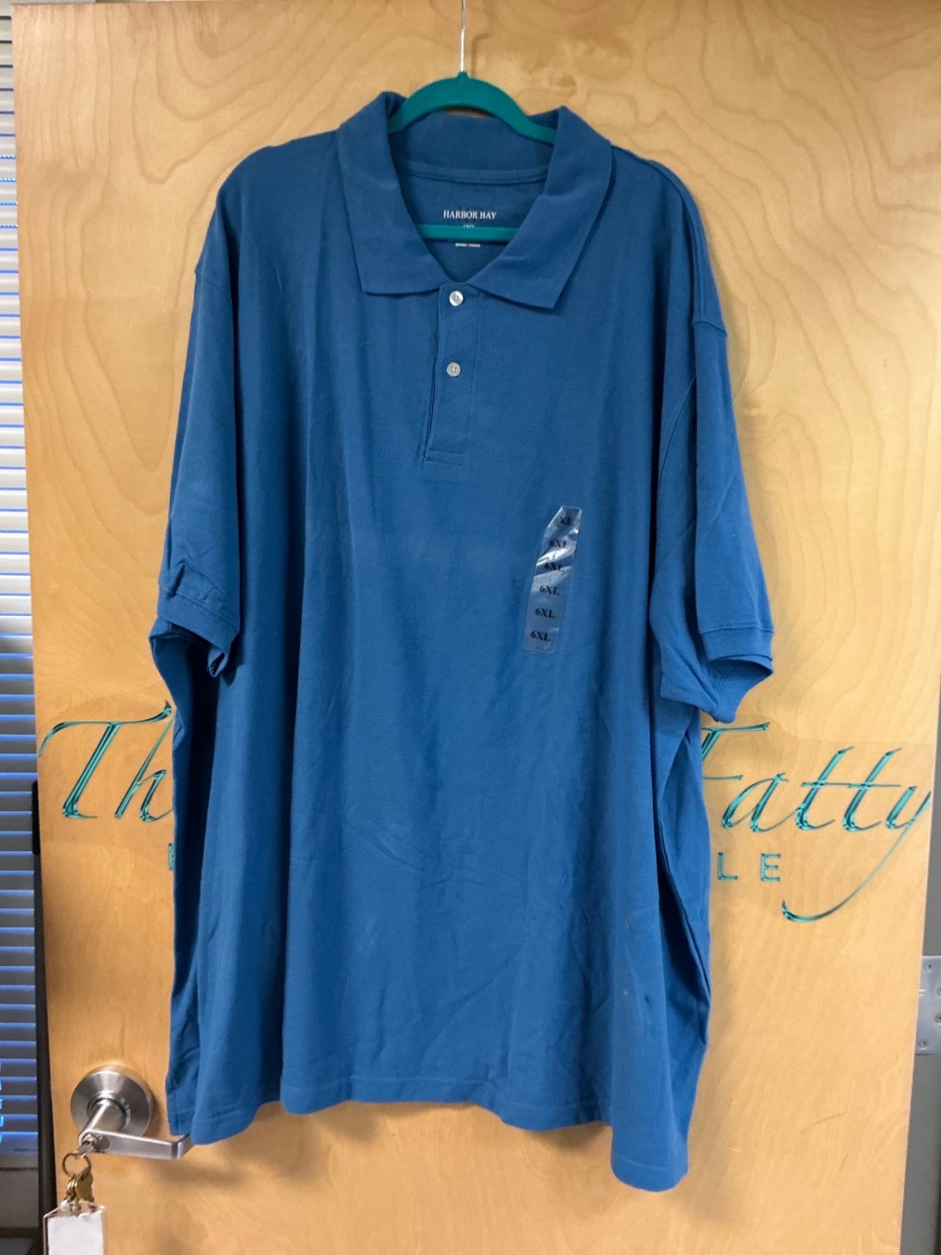Harbor Bay Polo Shirt - Blue - 6X