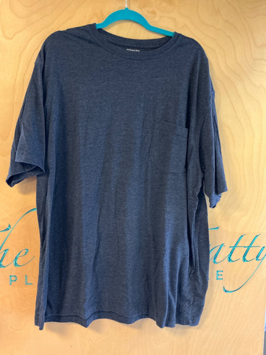 St. John's Bay T-Shirt - Dark Gray - 2XLT