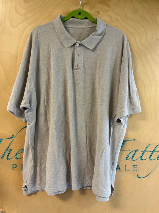 St John’s Bay Polo Shirt - Beige - 3XLT