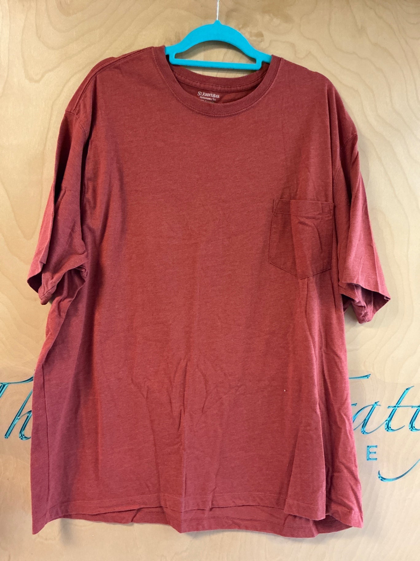 St. John's Bay T-Shirt - Burnt Orange - 2XLT