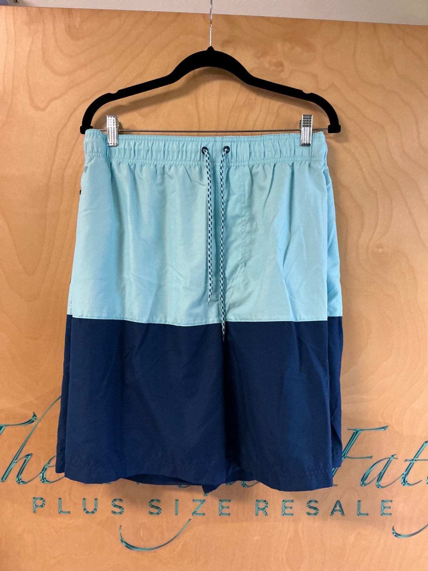 Faded Glory Swim Trunks - Blue - 3XL