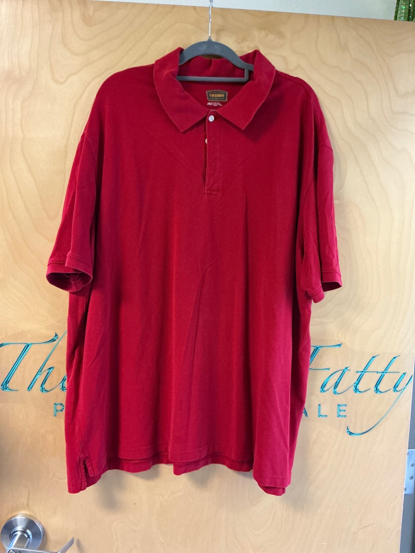 Foundry Polo Shirt - Red - 3XLT