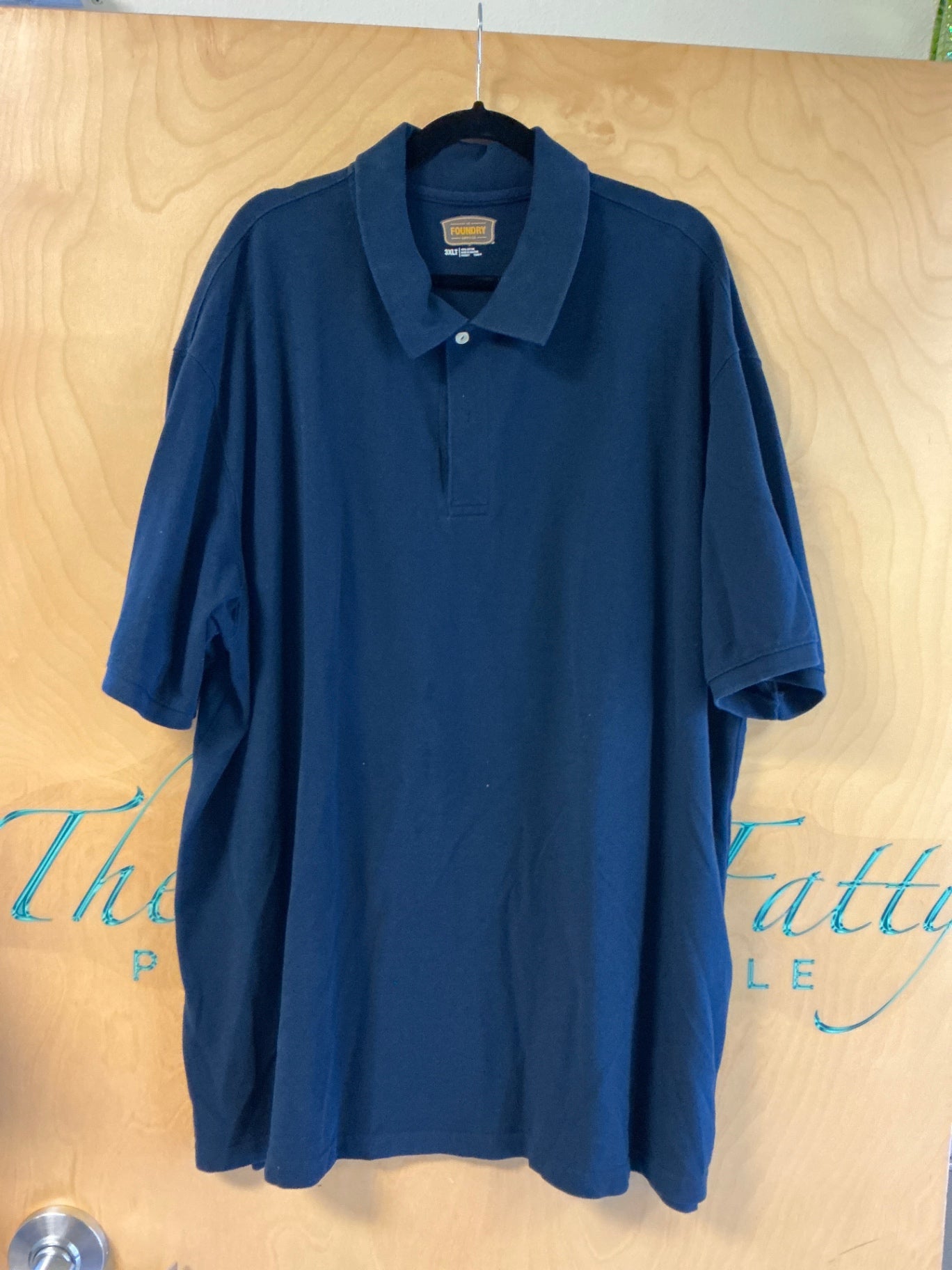 Foundry Polo Shirt - Navy blue - 3XLT