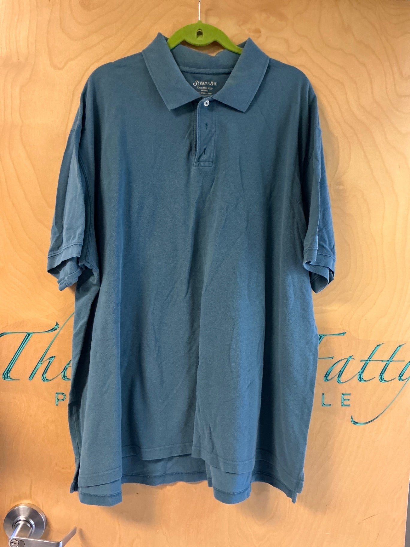 St John’s Bay Polo Shirt - Blue - 3XLT