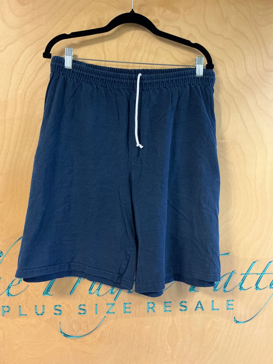 Fruit of the Loom Lounge Shorts - Navy blue - 3XL