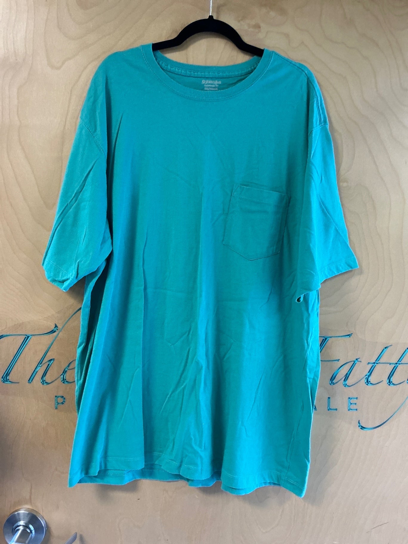 St. John's Bay T-Shirt - Turquoise - 2XLT