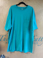 St. John's Bay T-Shirt - Turquoise - 2XLT