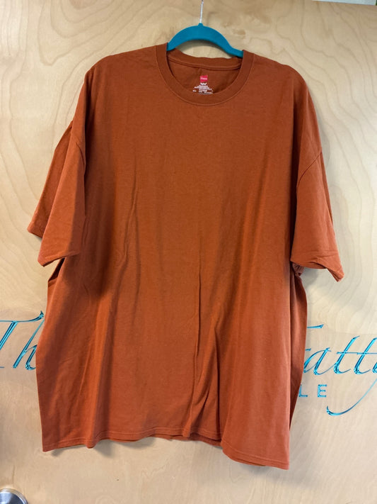 Hanes T-Shirt - Rust - 3XL