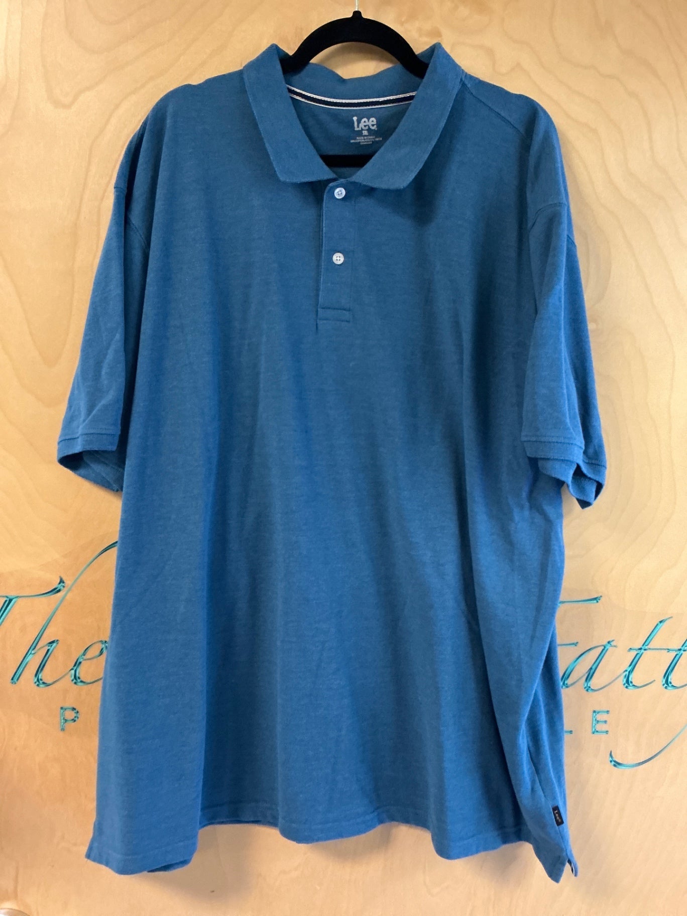 Lee Polo Shirt - Blue - 3XL