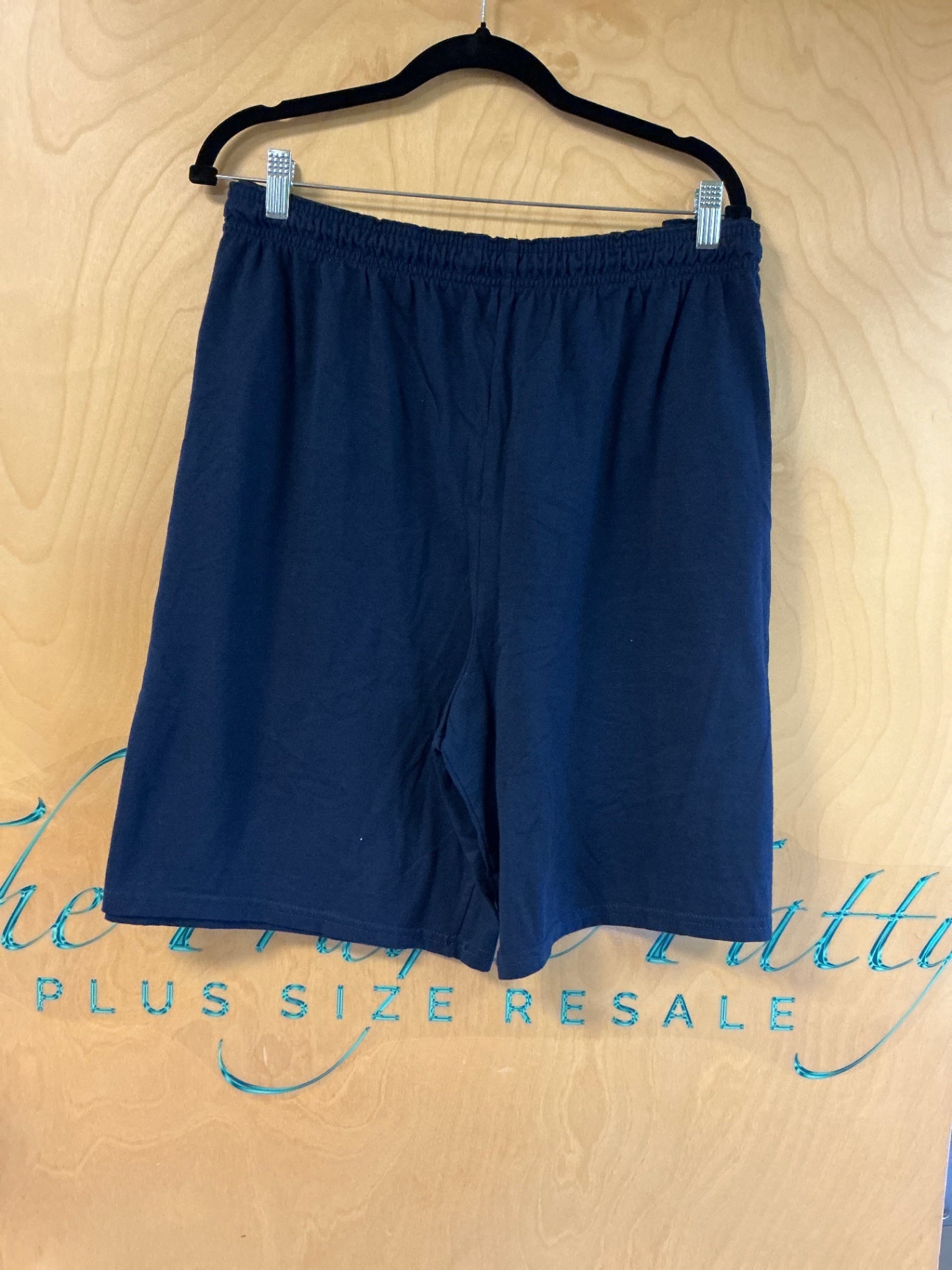 Fruit of the Loom Lounge Shorts - Navy Blue - 3XL