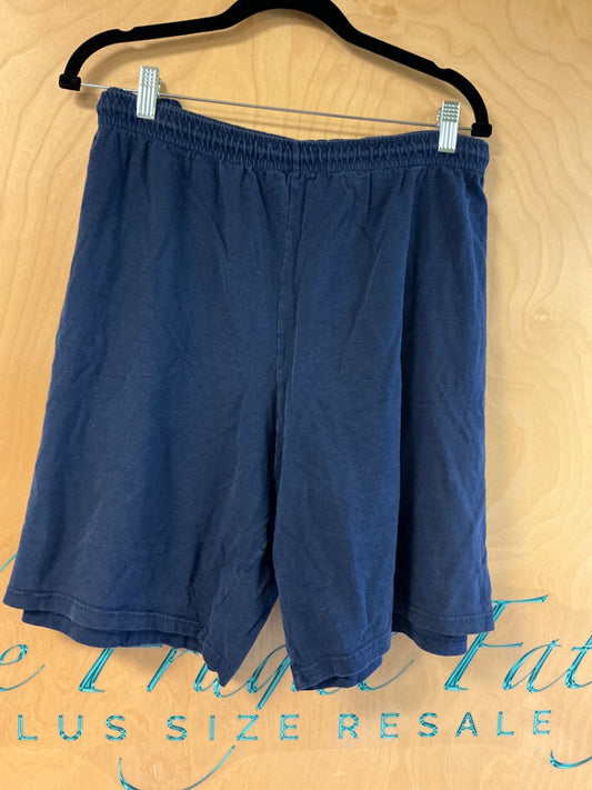 Fruit of the Loom Lounge Shorts - Navy blue - 2XL