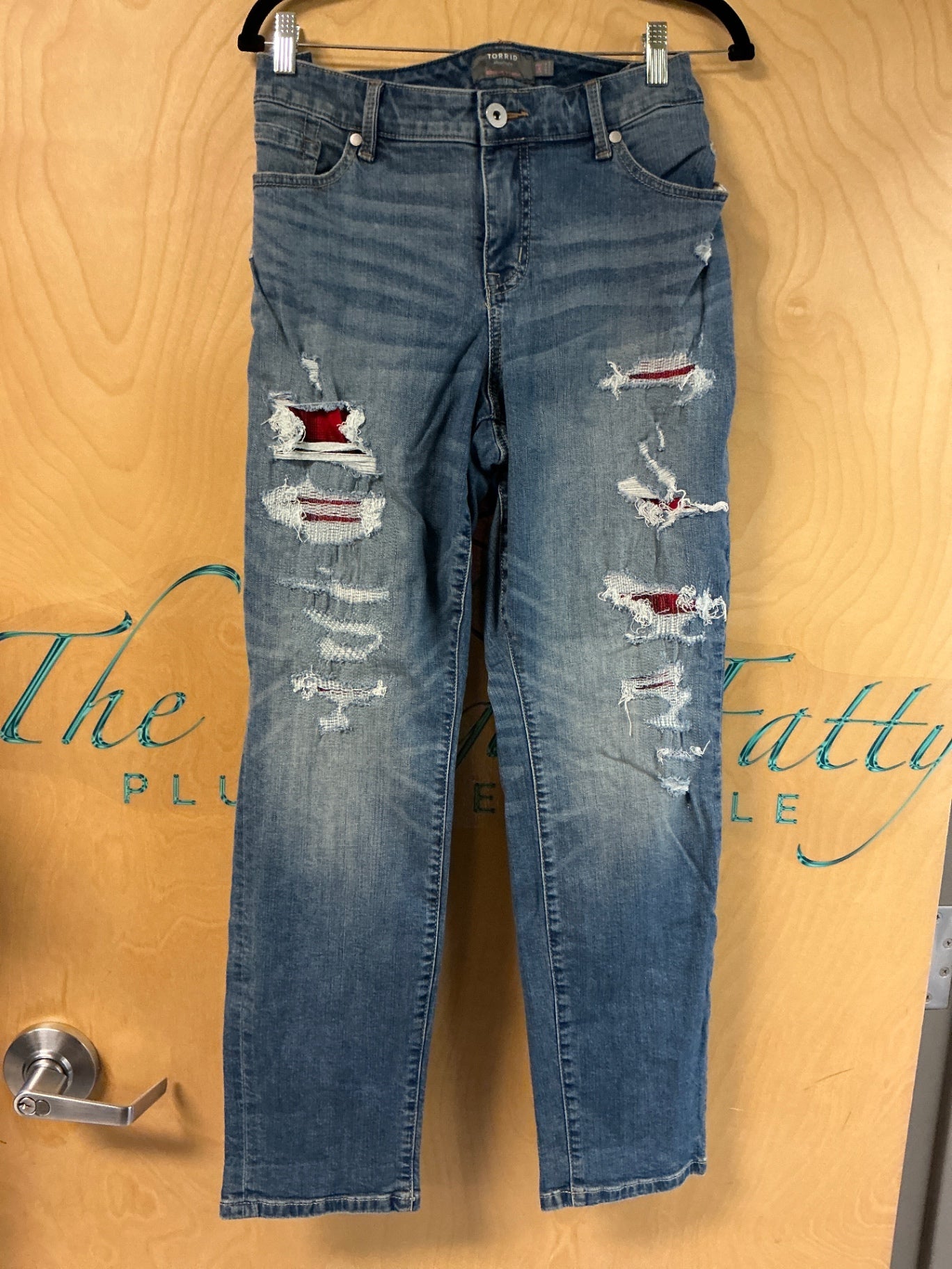 TORRID Distressed Jeans - Blue - 14R