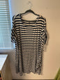 Terra & Sky Dress - Black and White - 4X