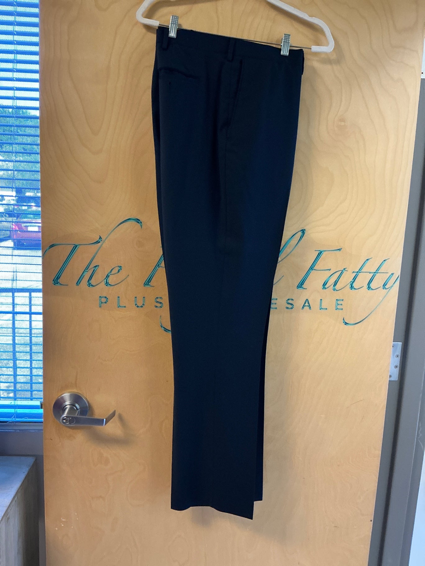 Roundtree & Yorke Dress Pants - Dark Blue - 44/36