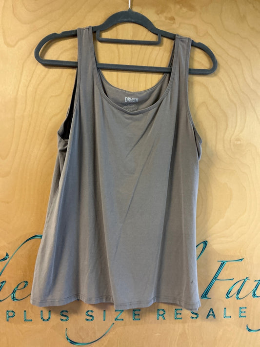 Duluth Trading Tank - Taupe - XL