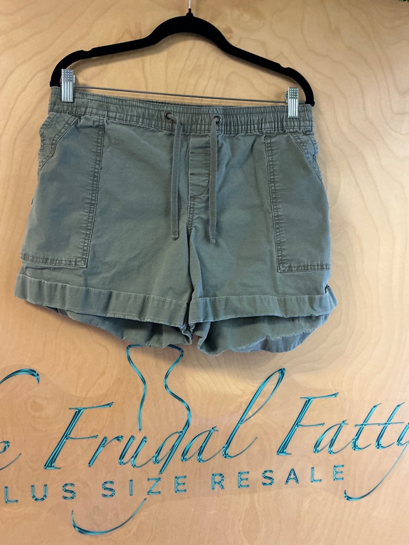 Natural Shorts - Olive Green - 1XL